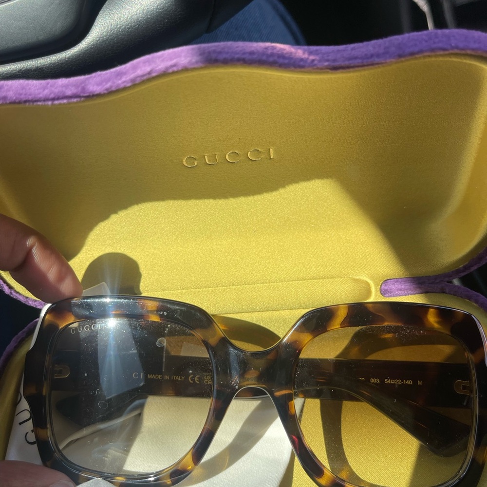 Gucci Tortoiseshell Sunglasses